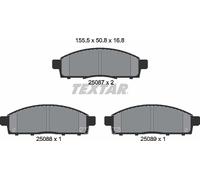 For Nissan Genuine OE Textar Brake Pads Full Set Of 4 Front 2508701