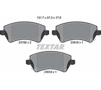 Brake Pads Set Front 2376601 Genuine OE Textar 0446502061 0446502130 0446502150