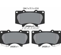 Brake Pad Set Front Sumitomo System Fits Mitsubishi Toyota TEXTAR 2402401