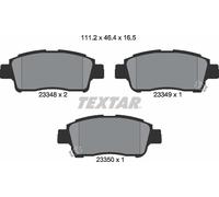 For Toyota Genuine OE Textar Brake Pads Full Set Of 4 Front 2334803