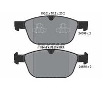 DISC BRAKE PADS SET FOR VOLVO VOLVO ASIA XC60 B 4204 T7 D 5244 T11 TEXTAR