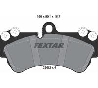 Front Brake Pad Set For Disc For Mercedes-Benz G-Class Porsche VW TEXTAR 2369202