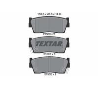 Textar Front Brake Pads Set For Suzuki Vitara X-90