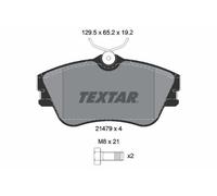 Textar Front Brake Pads Set For Vw California Kombi Transporter