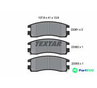 TEXTAR FRONT DISC BRAKE BRAKE PAD SET 2336101 FOR OPEL VAUXHALL CHEVROLET