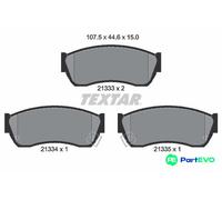 TEXTAR FRONT LEFT DISC BRAKE BRAKE PAD SET 2133301 FOR SUBARU SUZUKI GEO