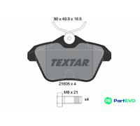 TEXTAR FRONT LEFT DISC BRAKE BRAKE PAD SET 2160601 FOR ALFA ROMEO