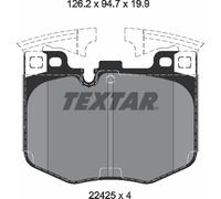 Textar Front Pads fits BMW 7 Series 5 6 X3 X4 X5 8 3 Z4 X7 Toyota Supra X6 4 iX