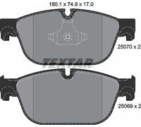 Textar Car Brake Pad Front Prepared For Wear Indicator For Citroën 2507001
