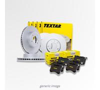 Textar 2428303 Brake Pad Set, Disc Brake | 2428303 compatible with 2 (de_, Dh_), fiesta notchback, materia (M4_), Sirion (M3_)