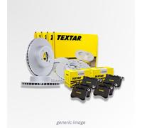Textar Front & Rear Brake Discs & Pads fits Volvo XC90 I 2002-2014 2.5 3.2