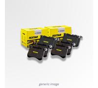 Textar Front & Rear Pads fits Volvo Fl 2000 on