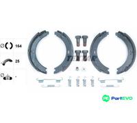TEXTAR PARKING BRAKE BRAKE SHOE SET 91044500 FOR MERCEDES-BENZ