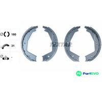 TEXTAR PARKING BRAKE BRAKE SHOE SET 91054700 FOR CITROËN FIAT PEUGEOT