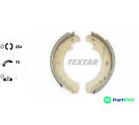 TEXTAR PARKING BRAKE BRAKE SHOE SET 91055700 FOR LAND ROVER