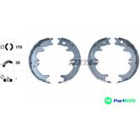 TEXTAR PARKING BRAKE BRAKE SHOE SET 91059400 FOR TOYOTA LEXUS