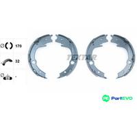 TEXTAR PARKING BRAKE BRAKE SHOE SET 91063200 FOR TOYOTA