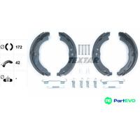 TEXTAR PARKING BRAKE BRAKE SHOE SET 91066700
