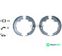 TEXTAR PARKING BRAKE BRAKE SHOE SET 91068200 FOR NISSAN TOYOTA