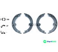 TEXTAR PARKING BRAKE BRAKE SHOE SET 91074000 FOR TOYOTA LEXUS