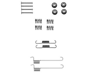 Textar Parking Brake Shoe Accessory Kit Rear fits Nissan