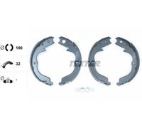 TEXTAR 91068300 Handbrake shoes