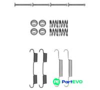 TEXTAR PARKING BRAKE SHOES ACCESSORY KIT 97037500 FOR NISSAN