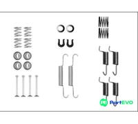 TEXTAR PARKING BRAKE SHOES ACCESSORY KIT 97042500 FOR DODGE MITSUBISHI SUBARU