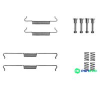 TEXTAR PARKING BRAKE SHOES ACCESSORY KIT 97047400 FOR PORSCHE VW