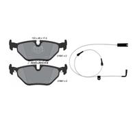 Textar Rear Brake Pads fits BMW 5 Series Alpina B10 2169103