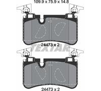 For Mercedes Genuine OE Textar Brake Pads Full Set Of 4 Rear 2447301