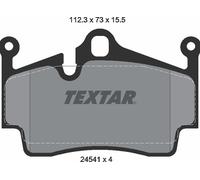 BRAKE PADS REAR Boxster 987 2.7L / 987C 2.7L 98735293901