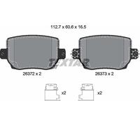 TEXTAR 2637201 Brake pad set