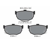 Textar Rear Brake Pads Set For Ford Australia Hyundai Hyundai (Beijing) Jac Kia