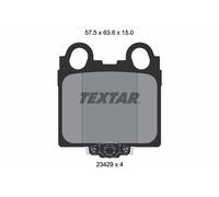 Textar Rear Brake Pads Set For Lexus Toyota Altezza Altezza Gita Aristo Brevis C