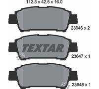 Textar Rear Pads fits Toyota Isis Noah/Voxy Sienna Previa / Estima Avensis