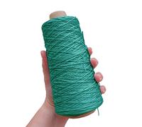 TEXTEX = Cuquillo Chain Thread. Yarn for Knitting and Crochet. Composition 100% Rayon. 1 Cone of 200grs and 600mts (Aquamarine)