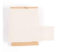 TEXTEX = Cuquillo Fringe for Sewing Flamenco and Sevillana. Composition Rayon 100%. Length of 15 cm. 5m Pieces. (Off White)