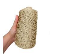 TEXTEX = Lamé Cuquillo Cone with Lurex. Yarn for Knitting, Crochet, and Crocheting. Composition 95% Rayon and 5% Lurex. 1 Cone of 200g and 400mts - (Cream and Gold)