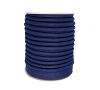 TEXTEX = Piping for Sewing, Decoration, and Crafts. Composition 50% Cotton and 50% Polyester. Total Width of 15mm, Cord of 5mm, and Flap of 10mm. 10 Meter Reel - (Navy Blue)