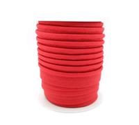 TEXTEX = Piping for Sewing, Decoration, and Crafts. Composition 50% Cotton and 50% Polyester. Total Width of 15mm, Cord of 5mm, and Flap of 10mm. 10 Meter Reel - (Ferrari Red)