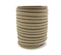 TEXTEX = Piping for Sewing, Decoration, and Crafts. Composition 50% Cotton and 50% Polyester. Total Width of 15mm, Cord of 5mm, and Flap of 10mm. 10 Meter Reel - (Olive Green)