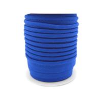 TEXTEX = Piping for Sewing, Decoration, and Crafts. Composition 50% Cotton and 50% Polyester. Total Width of 15mm, Cord of 5mm, and Flap of 10mm. 10 Meter Reel - (Electric Blue)