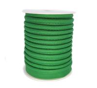 TEXTEX = Piping for Sewing, Decoration, and Crafts. Composition 50% Cotton and 50% Polyester. Total Width of 15mm, Cord of 5mm, and Flap of 10mm. 10 Meter Reel - (Moss Green)