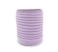 TEXTEX = Piping for Sewing, Decoration, and Crafts. Composition 50% Cotton and 50% Polyester. Total Width of 15mm, Cord of 5mm, and Flap of 10mm. 10 Meter Reel - (Lilac)