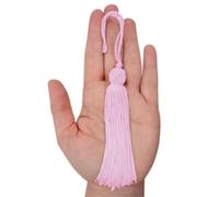 TEXTEX = Turk's Head Cuquillo Tassel. 10cm Long. 100% Rayon. Bag of 5 Units - (Pink)