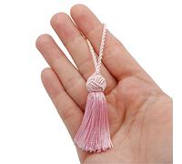 TEXTEX = Turk's Head Cuquillo Tassel. 5cm Long. 100% Rayon. Bag of 5 Units - (Pink)