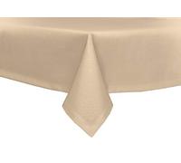 TextilDepot24 Garden Tablecloth, Linen Look, Lotus Effect Fabric, Stain Protection, Non-Iron, sand, 110 x 140 cm