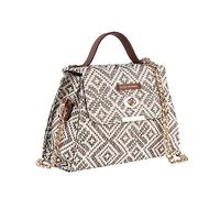 Textile and Beyond boho small mini stylish latest design leather handbags for ladies girl women shoulder box sling bag branded purse college office shopping travel birthday gift for sister mother 023,