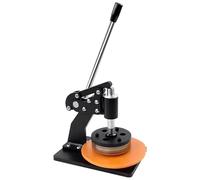 Textile Carpet Sample Cutter - Round Fabric Sampler Cutter for 100 Sqcm Cloth Disks, 0-10mm Cutting Thickness - Perfect for Leather, Paper, and Fabric Sampling